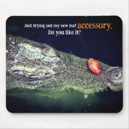 Krokodil im Wasser Mousepad