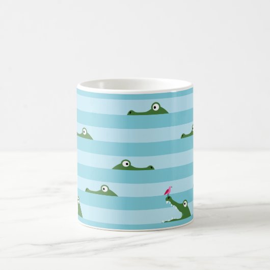 Krokodil Kaffeetasse (Mittel)