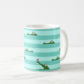 Krokodil Kaffeetasse (VorderseiteRechts)
