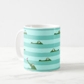 Krokodil Kaffeetasse (Vorderseite Links)