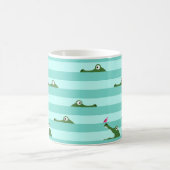 Krokodil Kaffeetasse (Mittel)