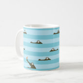 Krokodil Kaffeetasse (Vorderseite Links)