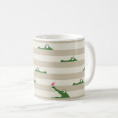 Krokodil Kaffeetasse (VorderseiteRechts)