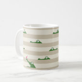 Krokodil Kaffeetasse (Vorderseite Links)