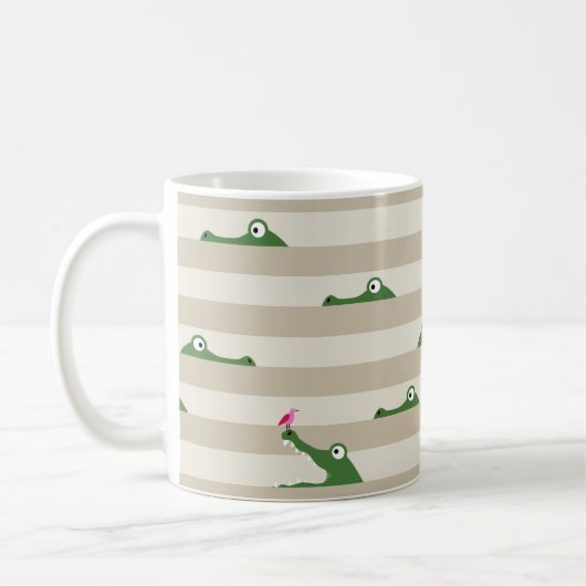 Krokodil Kaffeetasse (Links)