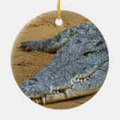 Krokodil Keramikornament (Hinten)