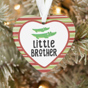 Krokodil-kleiner Bruder Weihnachten Ornament