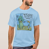 Krokodil-Krokett-Cartoon-Spaß