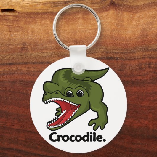 Krokodil-Krokodil. Schlüsselanhänger (Vorderseite)