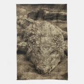 Krokodil Küchentuch (Vertikal)