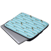 Krokodil Laptopschutzhülle (Vorne Knopf)
