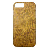 Krokodil-Leder Case-Mate iPhone Hülle (Rückseite)