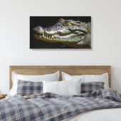 Krokodil Leinwanddruck (Insitu (Schlafzimmer))