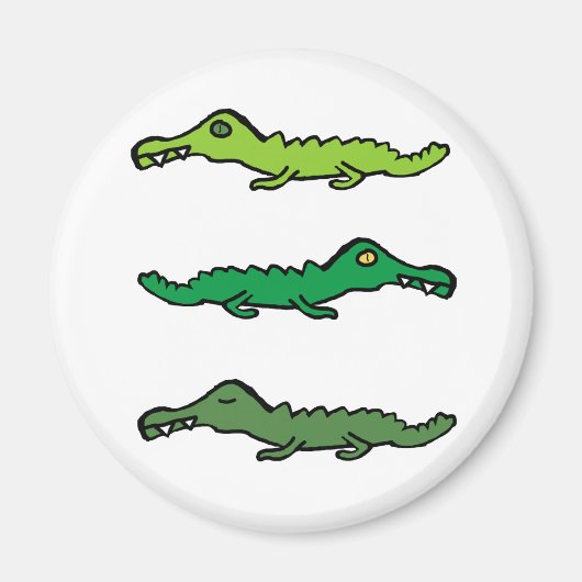 Krokodil Magnet (Vorne)