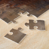 Krokodil mit Mojito Whimsical Victorian Bild Puzzle (Seite)