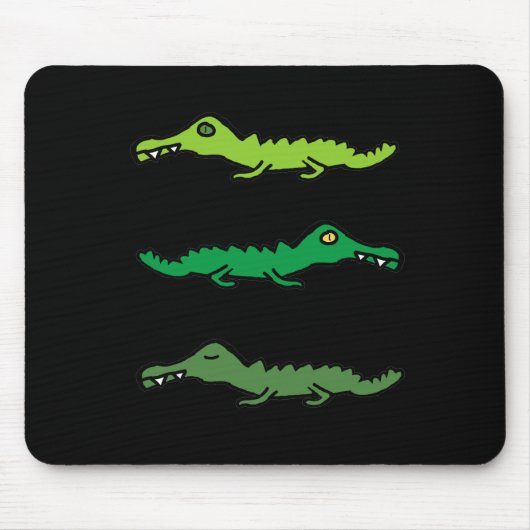 Krokodil Mousepad (Vorne)