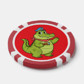 Krokodil Pokerchips (Einzeln)