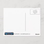 Krokodil Postkarte (Rückseite)