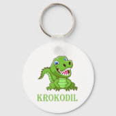 Krokodil Schlüsselanhänger (Rückseite)