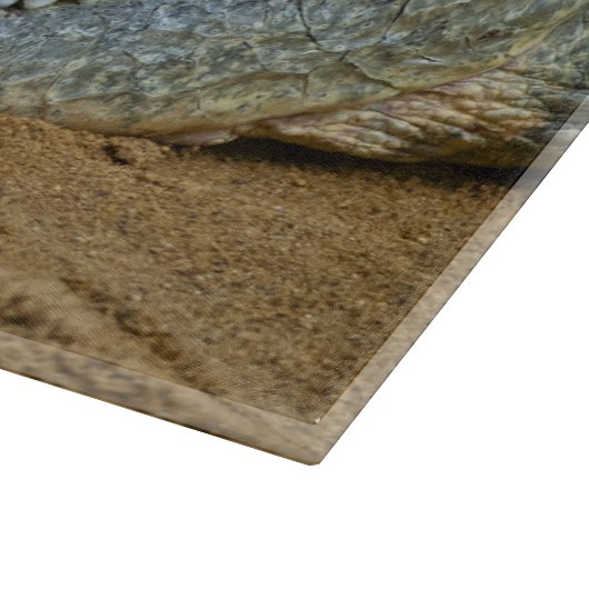 Krokodil Schneidebrett (Ecke)