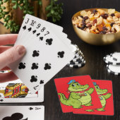 Krokodil Spielkarten (In Situ)