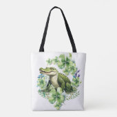 Krokodil tasche (Rückseite)