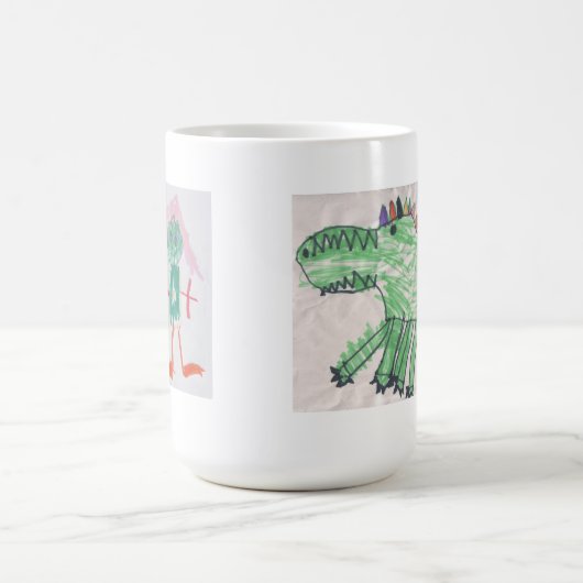 Krokodil-Tasse durch DesginsByKai Kaffeetasse (Mittel)