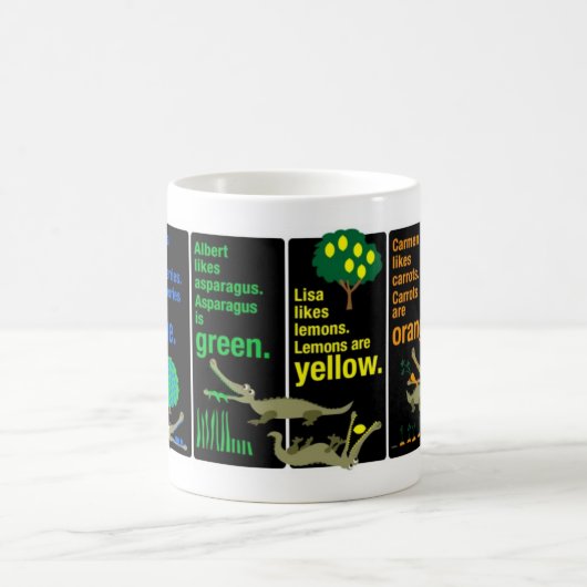 Krokodil-Tasse Kaffeetasse (Mittel)