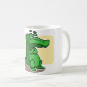 Krokodil-Tassen Kaffeetasse (VorderseiteRechts)