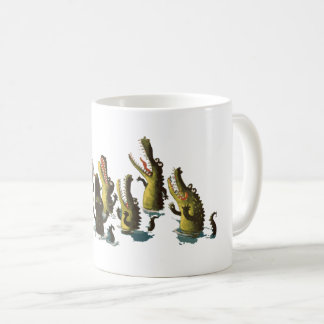 Krokodil-Tassengeschenk lustig Kaffeetasse