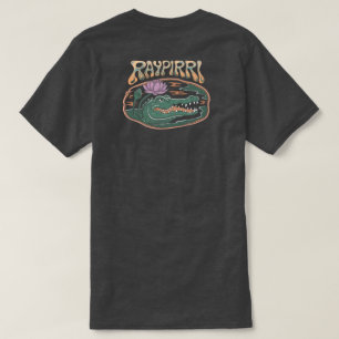 Krokodil und Lotus - Raypirri T-Shirt