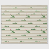 Krokodil-Wrapping-Papier Geschenkpapier (Flach)
