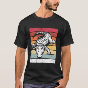 Krokodil Zoo Safari Krokodil Wildlife Fan T-Shirt
