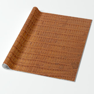 Krokodilalligatorenledertextur nah geschenkpapier