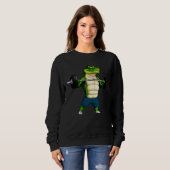 Krokodilbändiger Sweatshirt (Vorne ganz)