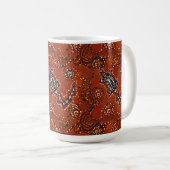 KROKODILE ART KAFFEETASSE (VorderseiteRechts)