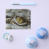 Krokodile-Augen-Gesicht Tier personalisieren Gaume Flyer (Einzeln)
