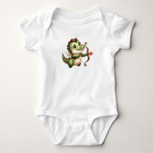 Krokodile-Baby-Liebe Baby Strampler