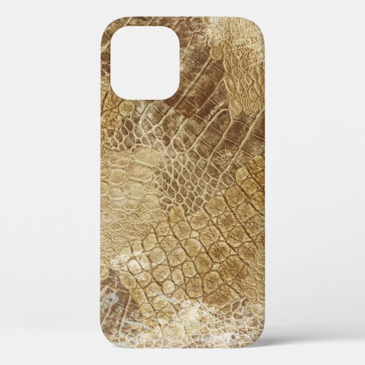 Krokodile Batik-Muster, Stoffstruktur. Case-Mate iPhone Hülle (Rückseite)