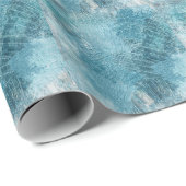 Krokodile Batik: Texturierte Stoffkunst Geschenkpapier (Rolleneckpunkt)