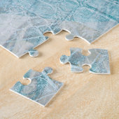 Krokodile Batik: Texturierte Stoffkunst Puzzle (Seite)