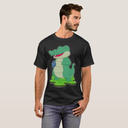 Krokodile Bowling Bowling T-Shirt (Vorne ganz)