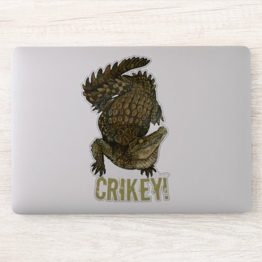 Krokodile Crikey! Aufkleber (Computer)