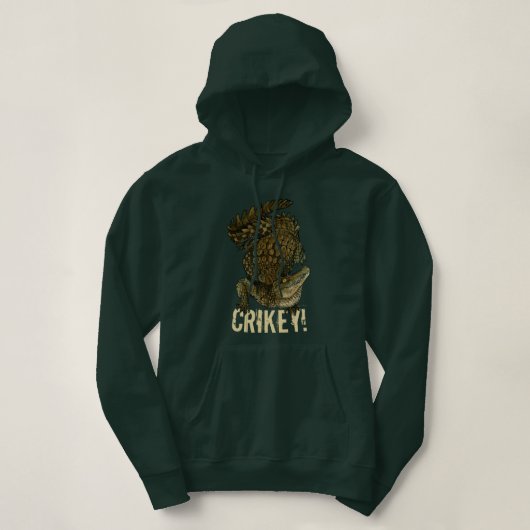 Krokodile Crikey! Hoodie (Design vorne)