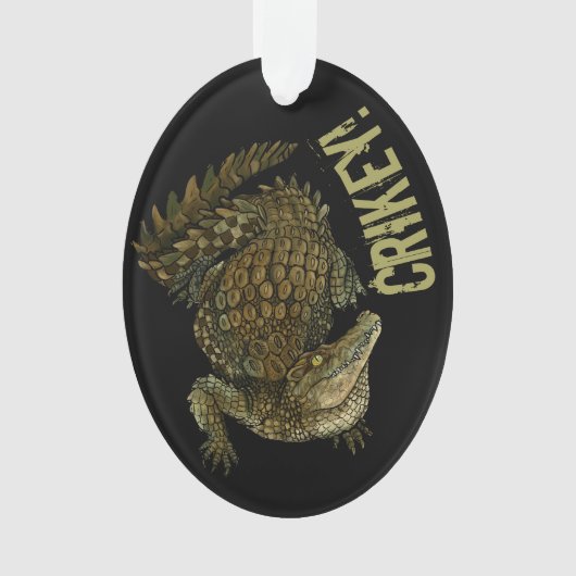 Krokodile Crikey! Keramik-Ornament Ornament (Vorderseite)