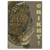 Krokodile Crikey! Klemmbrett (Rückseite)