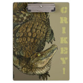 Krokodile Crikey! Klemmbrett (Vorderseite)