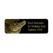 Krokodile Crikey! Labels (Vorne)