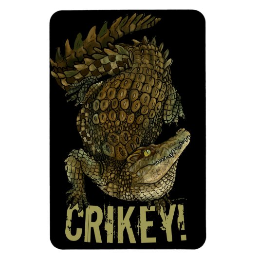 Krokodile Crikey! Magnet (Vertikal)