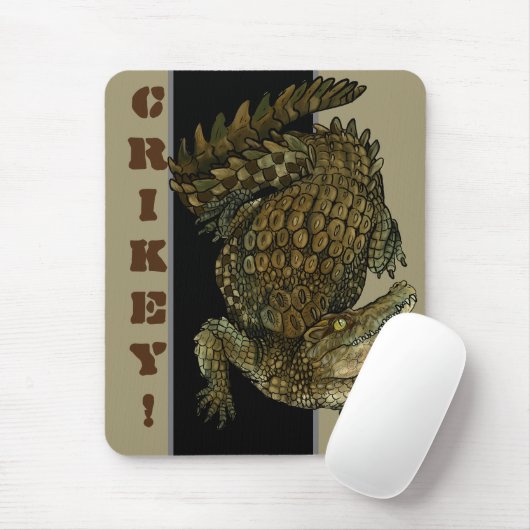 Krokodile Crikey! Mousepad (Mit Mouse)